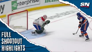 Montreal Canadiens at New York Islanders | FULL Shootout Highlights