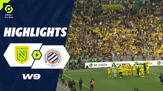 FC NANTES - MONTPELLIER HÉRAULT SC (2 - 0) - Highlights - (FCN - MHSC) / 2023-2024