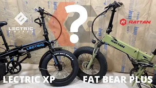 Lectric XP or Rattan Fat Bear Plus eBike | Which 28mph eBike is better?