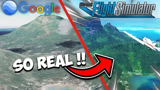 Google Earth VS Microsoft Flight Sim: Which looks better ??