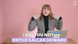 Bryce Dallas Howard Adorably Cries Over Cute, Viral Pet Videos — I Kid You Not