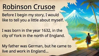 Robinson Crusoe 🔥 Level 2 🔥 English Story Pod | Learn English Through Stories