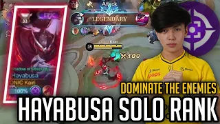 HAYABUSA TIPS IN RANK &  DOMINATE THE ENEMY