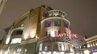 Christmas walking in moscow:center of moscow new year's 2019-2020.прогулка в москве новогодняя 2020