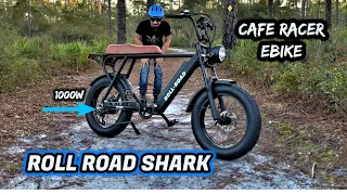 ROLL ROAD SHARK | 1000W CAFE RACER EBIKE