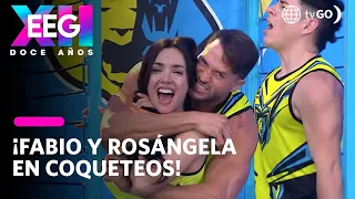 EEG 12 years old: Fabio Agostini and Rosángela Espinoza in flirtations (TODAY)