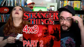 Stranger Things 4x9 REACTION - Chapter 9 "The Piggyback" REVIEW | Finale Part 2