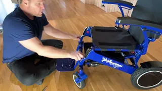 Unboxing a NEW Pegasus Plus HD Carbon Fiber Power Wheelchair