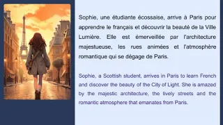 Slow French Story: 2  [EN/FR SUB] | Beginner / Intermediate Level