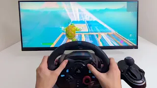 Can I Edit Fast on a Racing wheel?