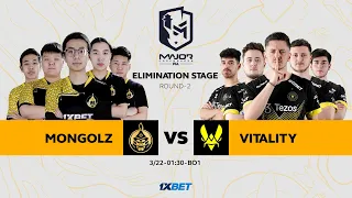 MONGOLZ vs VITALITY - PGL Major 2024 - Elimination Stage - Day 1 - MN cast