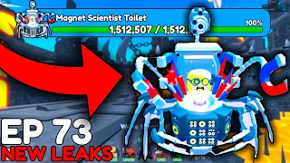 OMG WHAT!? 😳 NEW BOSS IN ENDLESS MODE MAGNET SCIENTIST TOILET! 🔥 | NEW LEAKS Toilet Tower Defense