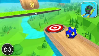 Going Balls - Gameplay Walkthrough Part 66 - Racing Game Levels 419-421 (iOS, Android)