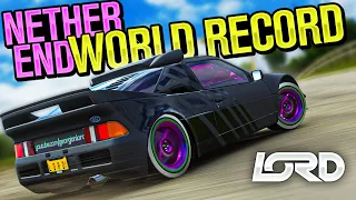 WORLD RECORD Nether End Speed Zone | Ep.01 / Forza Horizon 4 - Hoonigan Ford RS200 Evolution