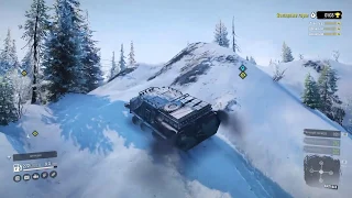 SnowRunner(PS4) - Состязание "Западные горы"(Золото)