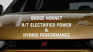 Dodge Hornet | R/T Electrified Power & Hybrid Performance