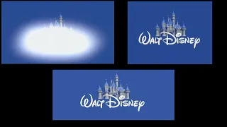 Walt Disney Pictures Logo Tri-parison (Pixar variant)