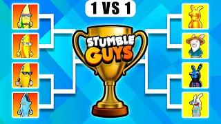 BANANA vs RABBIDS New Tournament 🔥 Battle 1vs1 in Stumble Guys
