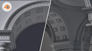 How to model an arch in Blender - Full tutorial