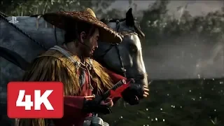 Ghost of Tsushima Mongol Invasion Gameplay Trailer (4K) - E3 2018