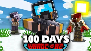 I Survived 100 Days in a EXTREME RADIOACTIVE Zombie Apocalypse in Minecraft Hardcore!