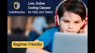 CodeWizardsHQ | Live, Online Coding Classes for Kids | Ages 8-18 (Animated Slideshow)