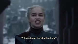 Mad Queen Daenerys Winning Speech Game of Thrones Season 8 Episode 6 Finale Scene