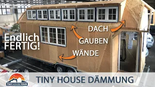 „DÄMMI“ an Bord ⚠️ – Das Tiny House ist komplett gedämmt | TINY HOUSE TOUR