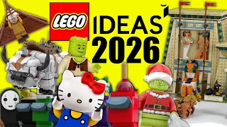 Which of these is a LEGO Ideas 2026 set? 1st 2024 review!