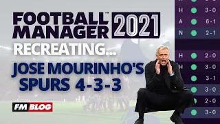 The Best Tactics | FM21 | Recreating José Mourinho's Spurs 4-3-3 in Football Manager 2021