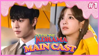 KDRAMA QUIZ | GUESS KDRAMA BY THE MAIN CAST #1