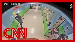 CNN breaks down key moments in the 77-minute surveillance video of Uvalde school shooting