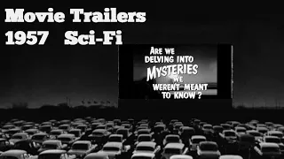 Science Fiction Movie Trailers (1957) | 27 Sci-Fi Theater Previews