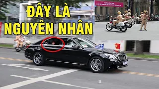 Ra đây là lý do đoàn tổng thống Hy Lạp bỏ moto CSGT hộ tống. KIA Caren bị khỏ vào đầu xe