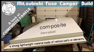 Mitsubishi Fuso Camper Build - Using composite panels