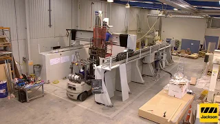 MASSIVE CMS 5-Axis CNC installation and build video - Time Lapse