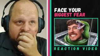 Reacting to MrBeast - Face Your Biggest Fear To Win $800,000