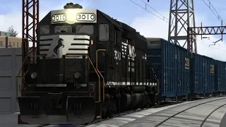 Train Simulator 2019: GP40-2 Scenario Mini-Pack 2: Morristown Line - 2: NORFOLK SOUTHERN LOCAL H-02