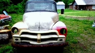 1954 chevrolet 3100 five window big block  project