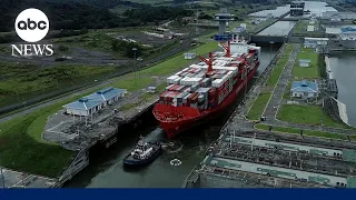 Severe drought affecting Panama Canal | ABCNL