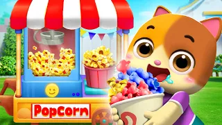 Rainbow Popcorn Song | Colors Song | Fun Sing Along Songs | Kids Song | Mimi and Daddy