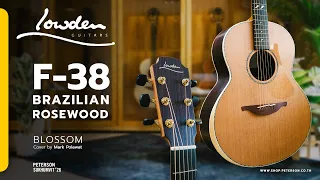 Lowden F-38 | Red Cedar / Brazilian Rosewood | Blossom Cover by Mark Polawat