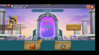 How to win vergeway chapter 7 stage 7 in lords mobile