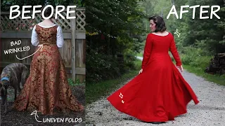 Making a Princess Seam Dress - (despite highly questionable anatomy)