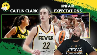 THE UNFAIR EXPECTATIONS OF CAITLIN CLARK