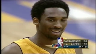 Kobe Bryant Full Highlights vs Kings 2001 WCSF GM1 - 29 Points (17 in 3rd)