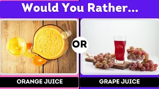 Would You Rather: Summer Drinks Edition