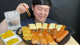 🔥불닭쌈🔥 재도전!! 불닭팽이버섯 계란말이 통소시지 Spicy noodles Buldak ssam  - Korea Mukbang eating sho