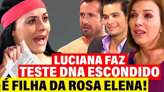 Um Refúgio Para o Amor: Luciana faz exame de DNA  e descobre que é uma Torreslanda e choca todos!