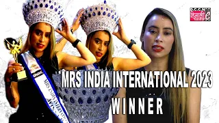 HIMALI EYES ON YOU || KRISHNA CHETTRI BASNET || MRS INDIA INTERNATIONAL 2023 || WINNER!!!!